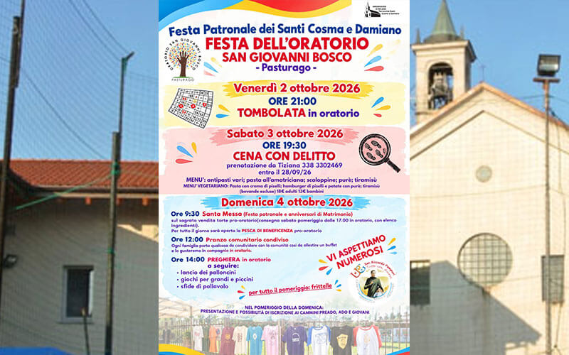 Festa dell’Oratorio di Pasturago